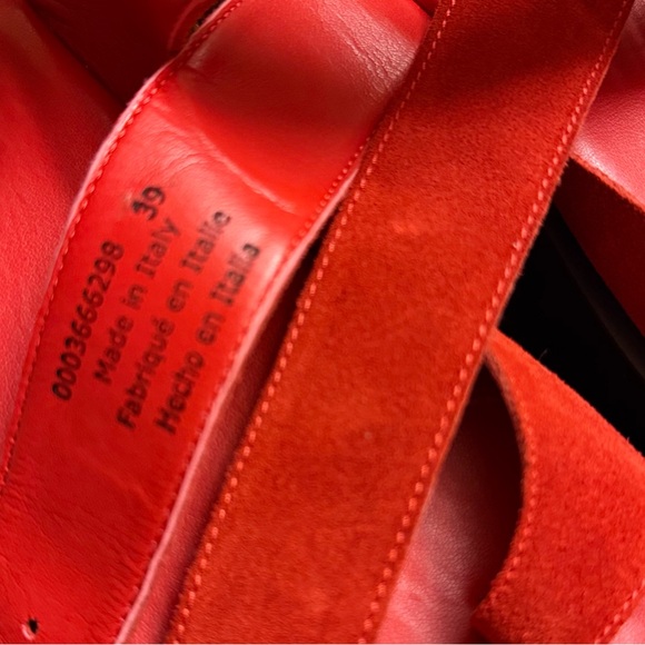 Free People Vibrant Red Sandals